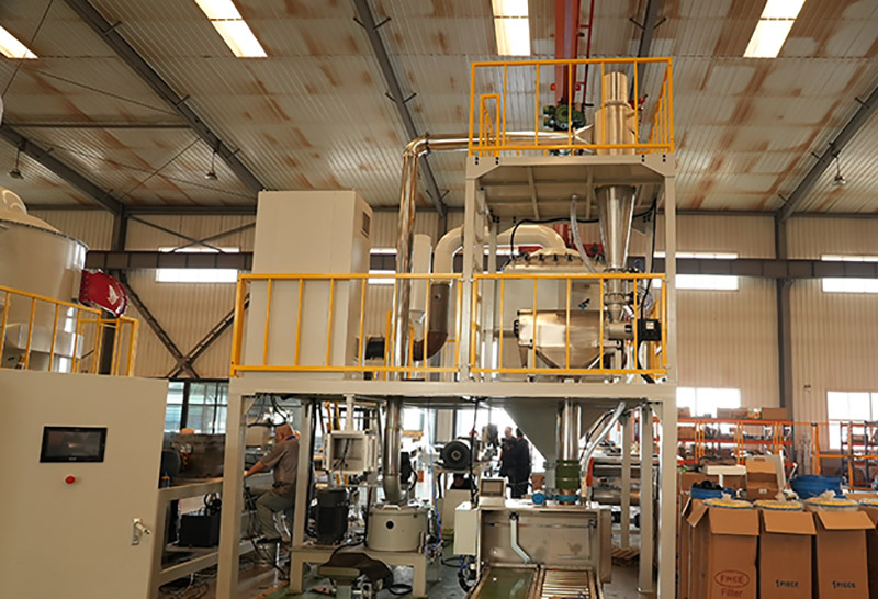 Equipamento de produção de pó