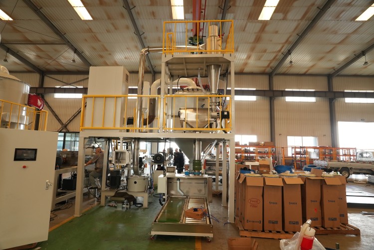 Equipamento para fabricação de pó Equipamento para fabricação de pó