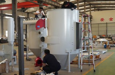 Equipamento de produção em pó